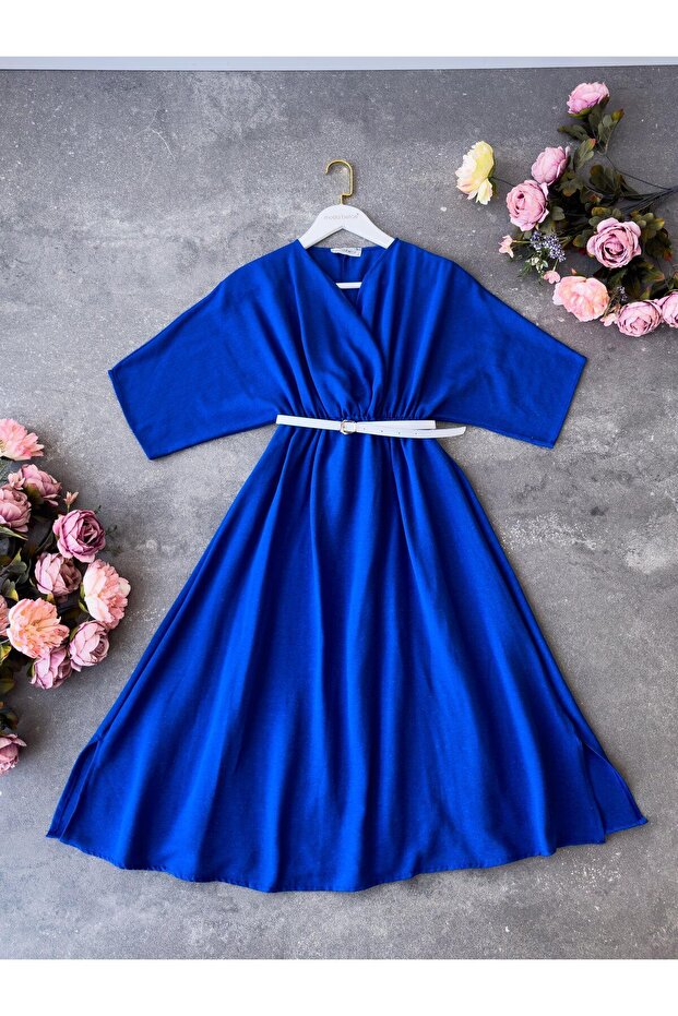 Linen Textured Women's Dress