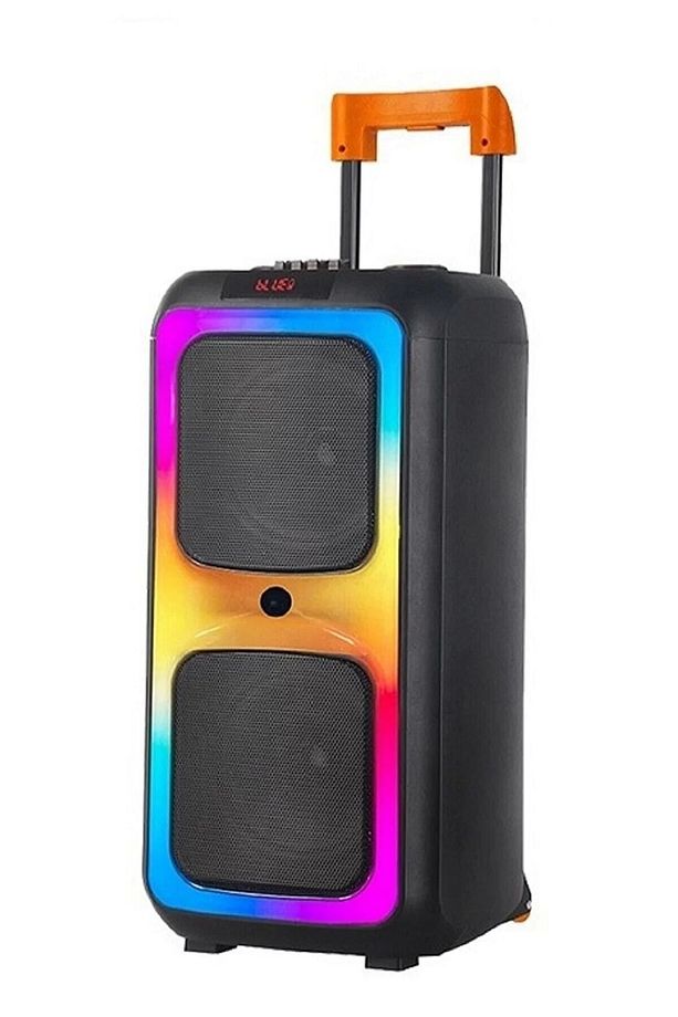 Taşınabilir Büyük Boy Rgb Bluetooth Mikrofonlu Parti Hoparlör Ndr-1097 - 1