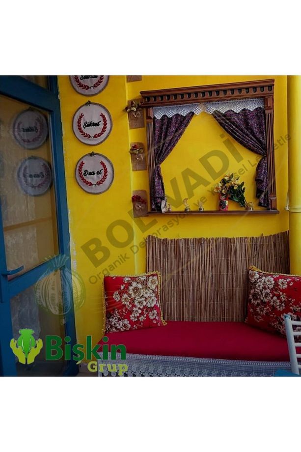 Doğal Kamış Hasır Çit 1 Metre x 1 Metre Balkon Çiti, Hasır Bambu Çit, Bahçe Çiti ve Gölgelik - 5