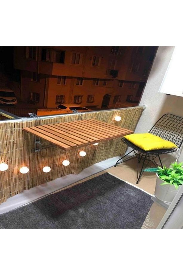 Doğal Kamış Hasır Çit 1 Metre x 1 Metre Balkon Çiti, Hasır Bambu Çit, Bahçe Çiti ve Gölgelik - 7
