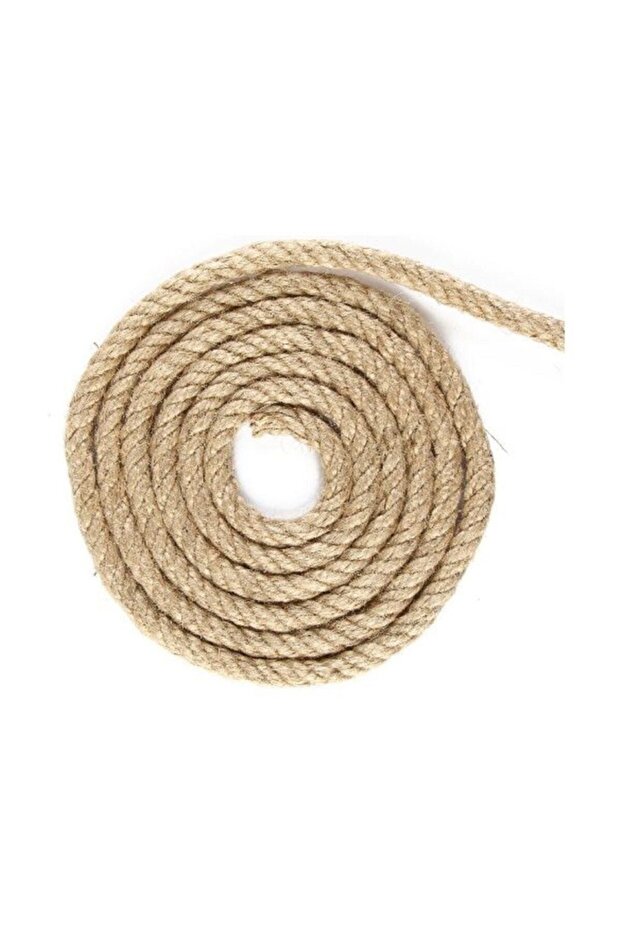 4 mm Jute Rope - Straw Rope - Rope Rope 90 Mt