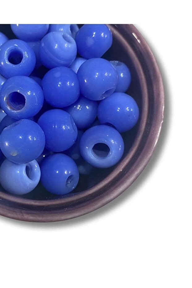 16 Mm Lilac Glass Lamb Beads - Macrame Beads - Decoration Beads - ( 10 Pieces ) -