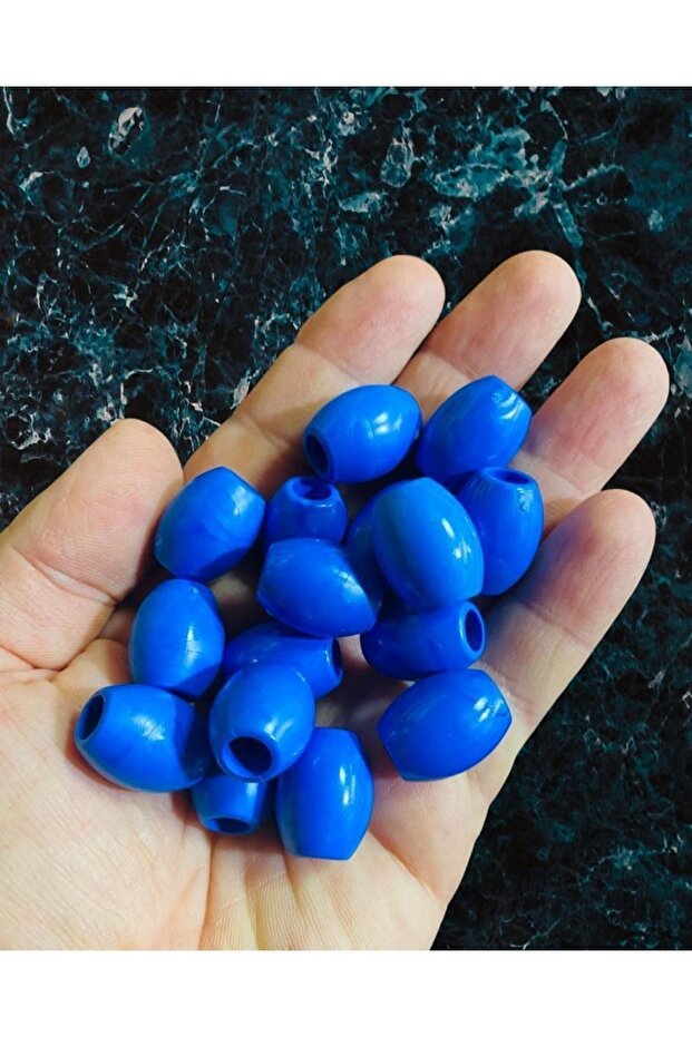 20 قطعة خرز زيتوني - خرز زينة - خرز مكرامية