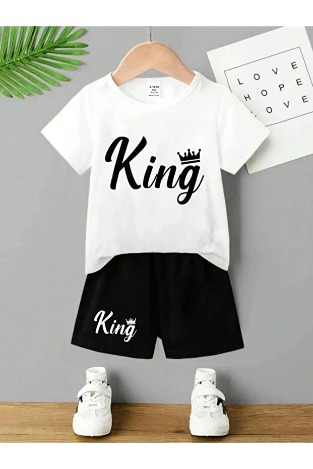 Kids Shorts and T-Shirt Set - Pockets