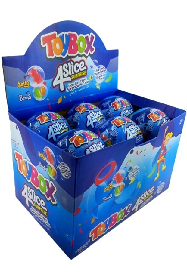 4 Dilim Sürpriz Yumurta 12 Adet (erkek) - 2