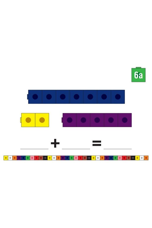 Matematiğe I?lk Adım Seti Geçmeli Birim Küpler 3 - 4