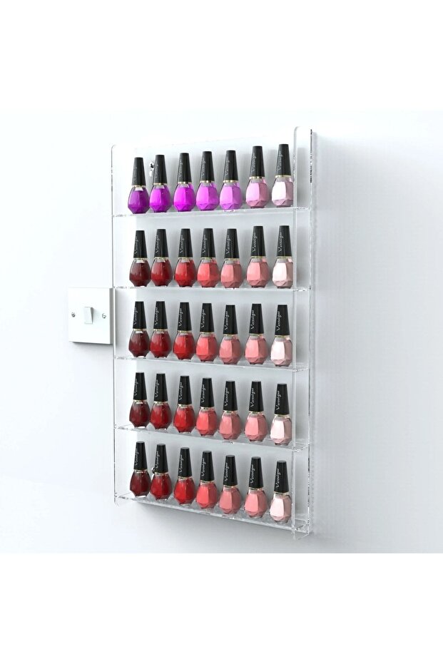 Şeffaf Pleksi Oje Standı - 1