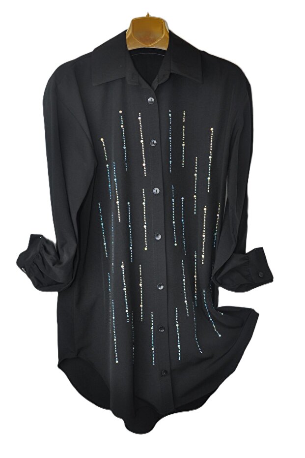 TAŞ BASKILI GÖMLEK - 1