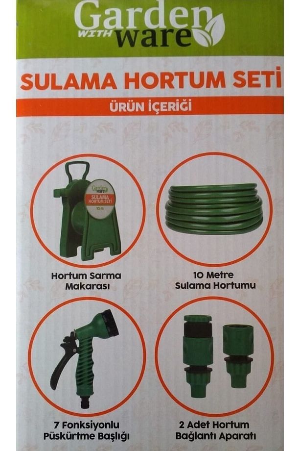 Ware Pratik Makaralı Sulama Hortum Seti - 3
