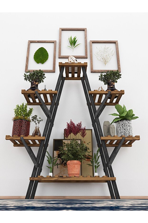 Ahşap Çiçeklik Standı - 5