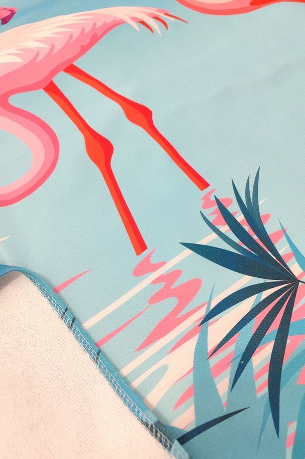 Flamingo Dijital Baskılı 75x150 Cm Plaj Havlusu - 5