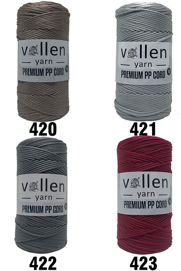 200gr/230m Premium Polyester Makrome Ipi 2mm ,makrome Ip,makrame,supla,çanta Ipi,kırmızı - 7