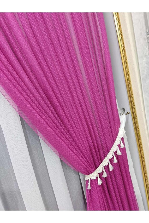 Fuşya Tek Kanat Fon - 5