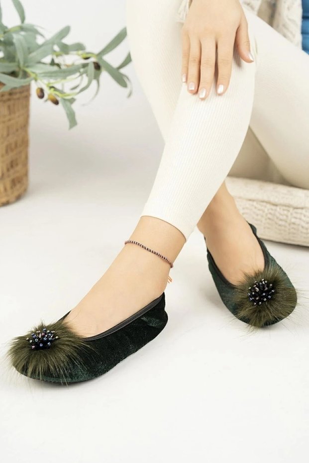 Women's Home Flats, Guest Flats, Women's Booties, Socks, Slippers, Home Shoes, Kitty Ballerinas