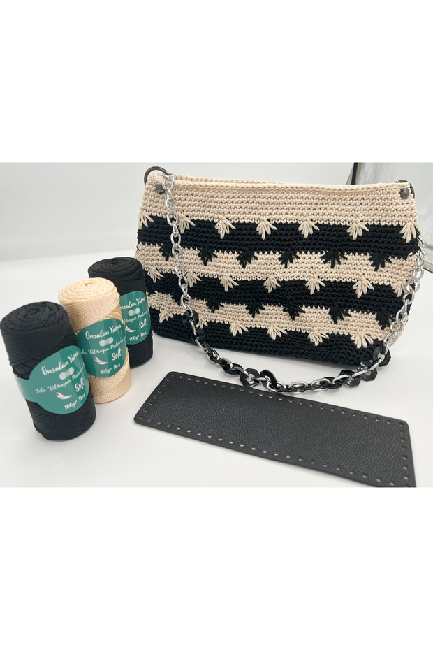Polyester Macrame String Bag - 2mm, 100Gr, String Plug and String Runner Thread 120m - 7