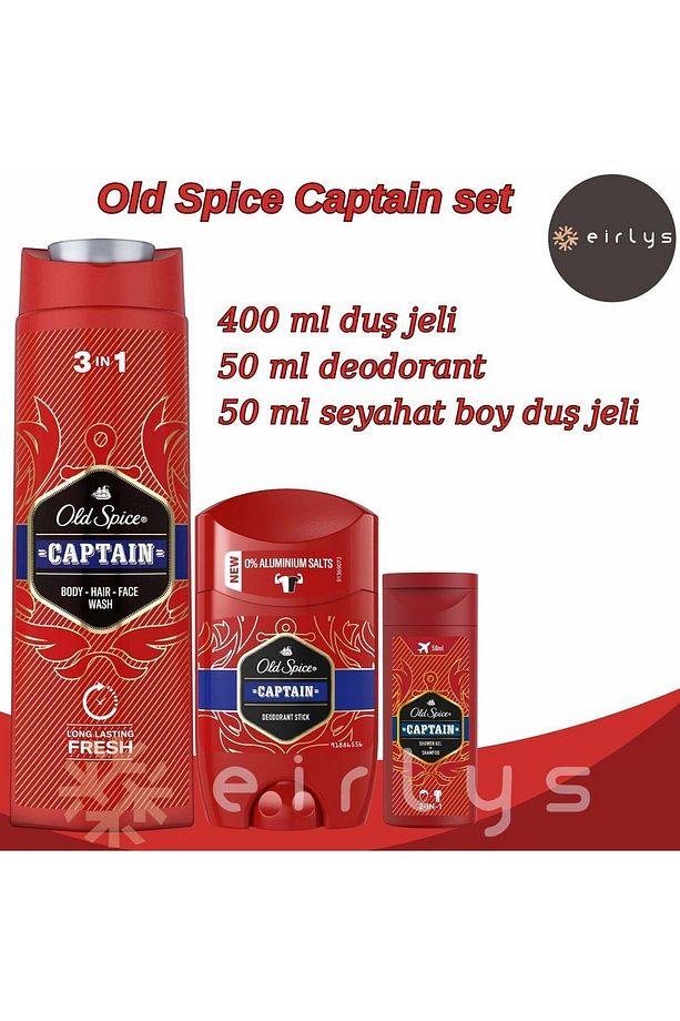 Duş Jeli&Deodorant Set -Eirlys Cosmetics Fırsat set /400ml duş jeli,50ml deo,50ml duş jeli - 1