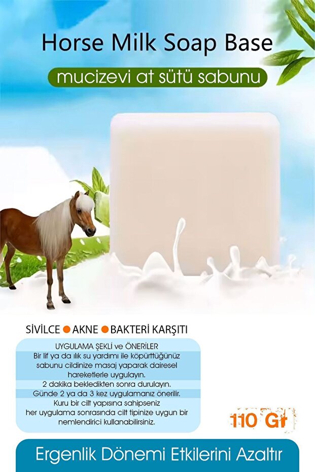 Stop Acne, Pimples, and Bacterial Formation with Miraculous Horse Milk Soap!