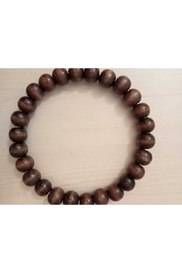 Ahşap Boncuklu Çanta Sapı - 4