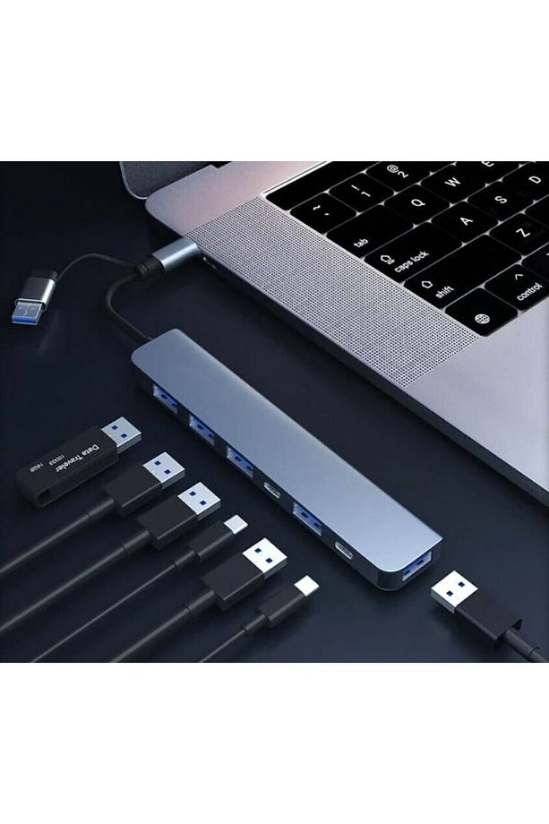 USB TYPE-C HUB USB ÇOĞALTICI 3.0 A - 3