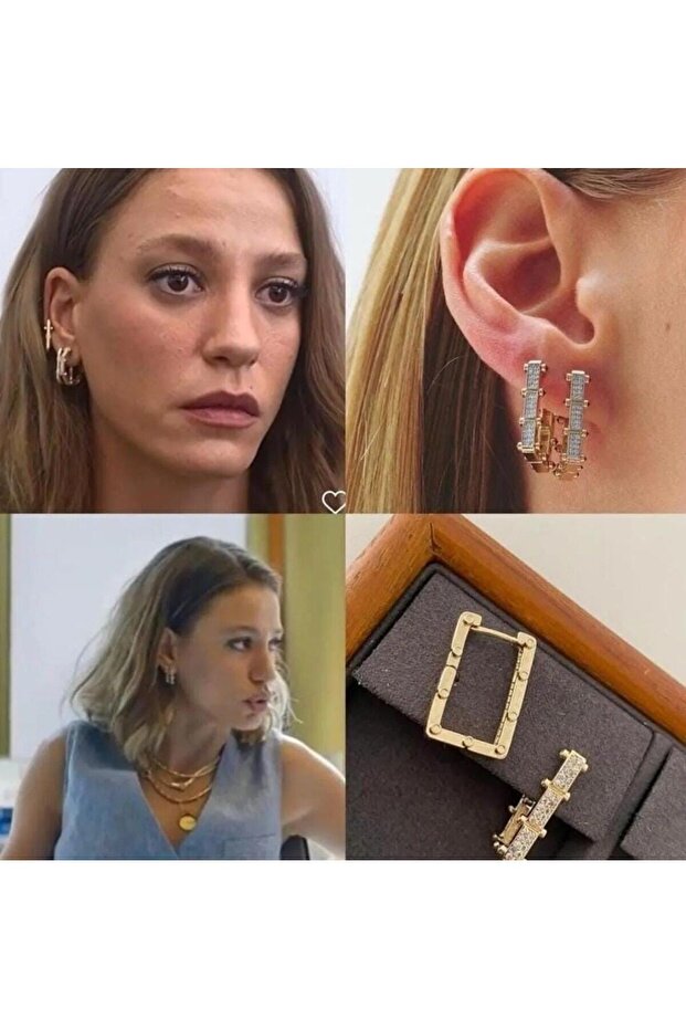 Çelik leyla küpe - 2