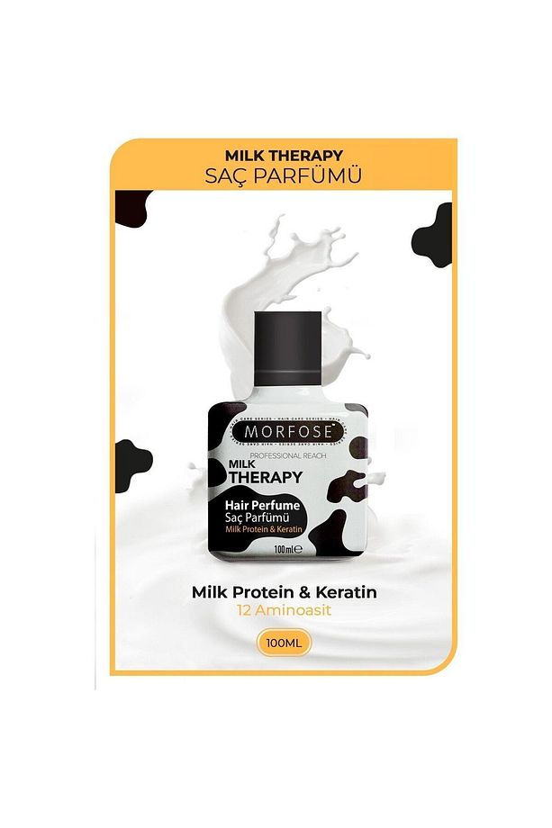 Milk Therapy Maske 500Ml+ Parfüm + Fön Suyu 240ml+ Şampuan 1000ml+ Kuru Şampuan + Sprey 75ml+ Tarak - 3