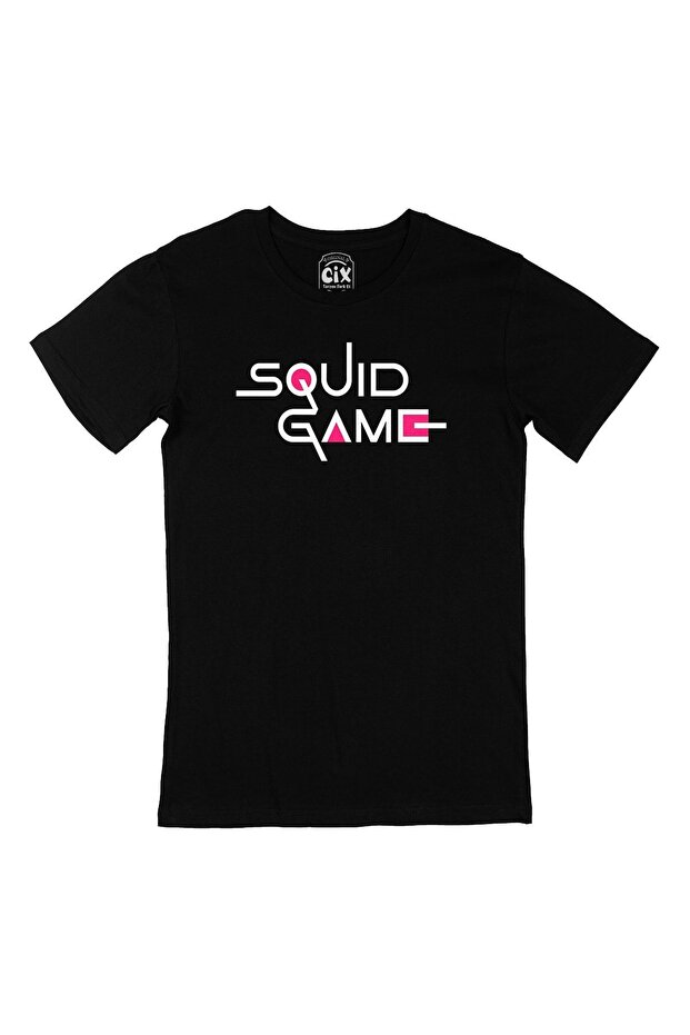 Squid Game Siyah Tişört - 1