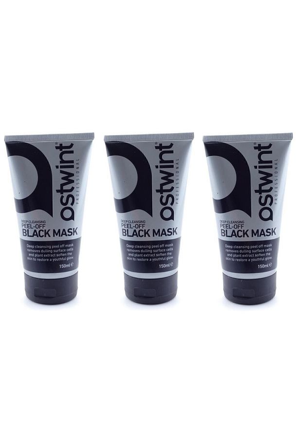 Soyulabilir Siyah Maske 150 ml 3 Adet - 1