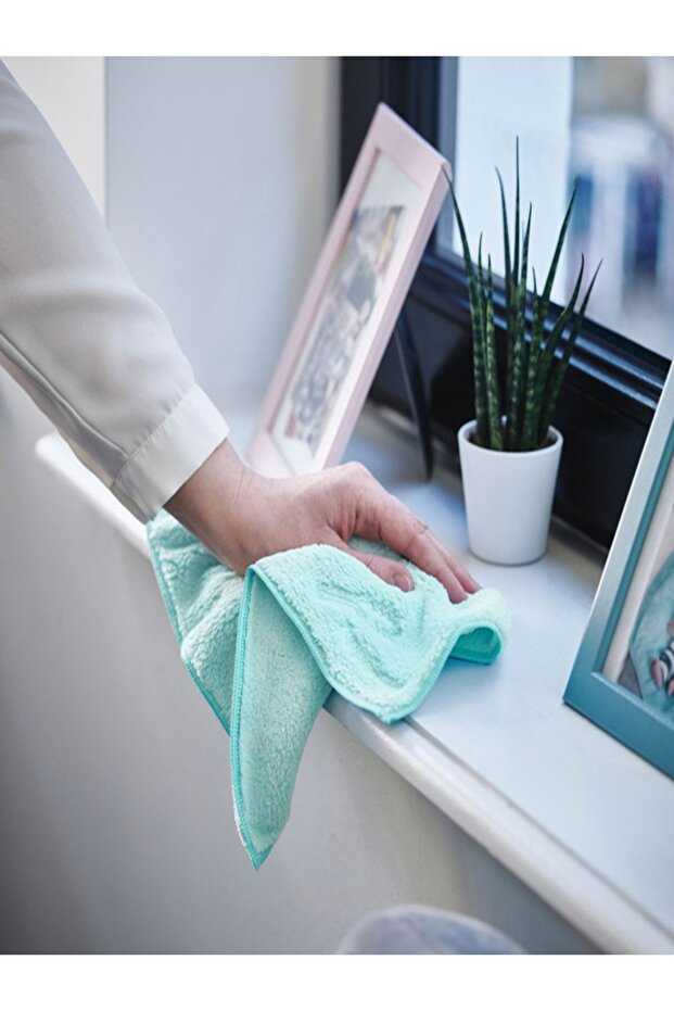 قماش غبار من الألياف الدقيقة صديق للبيئة، عبوتين - 2