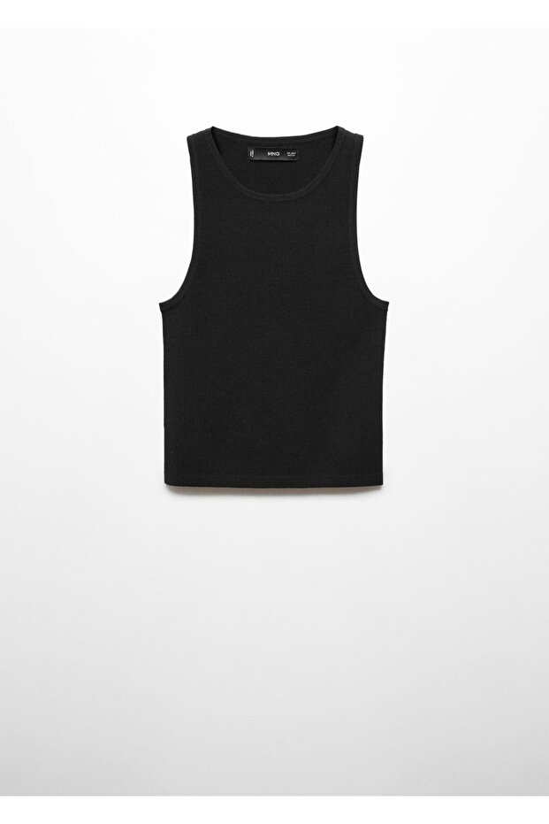 Askılı triko bluz - 3