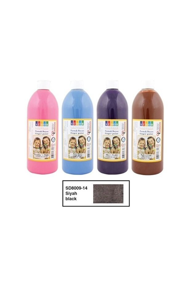 Siyah Parmak Boya 500ml - 1