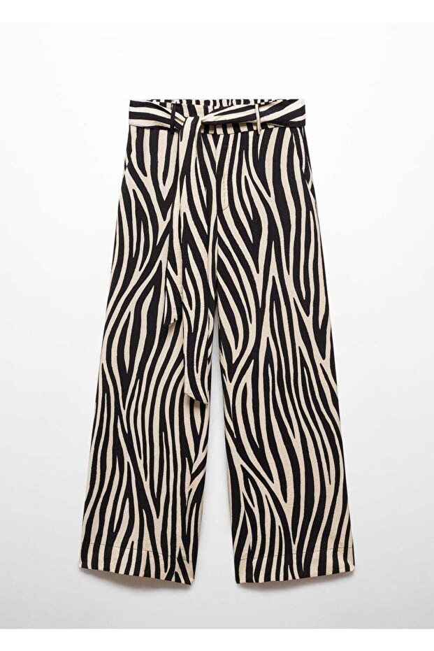 Patterned and Bow Trousers - 3