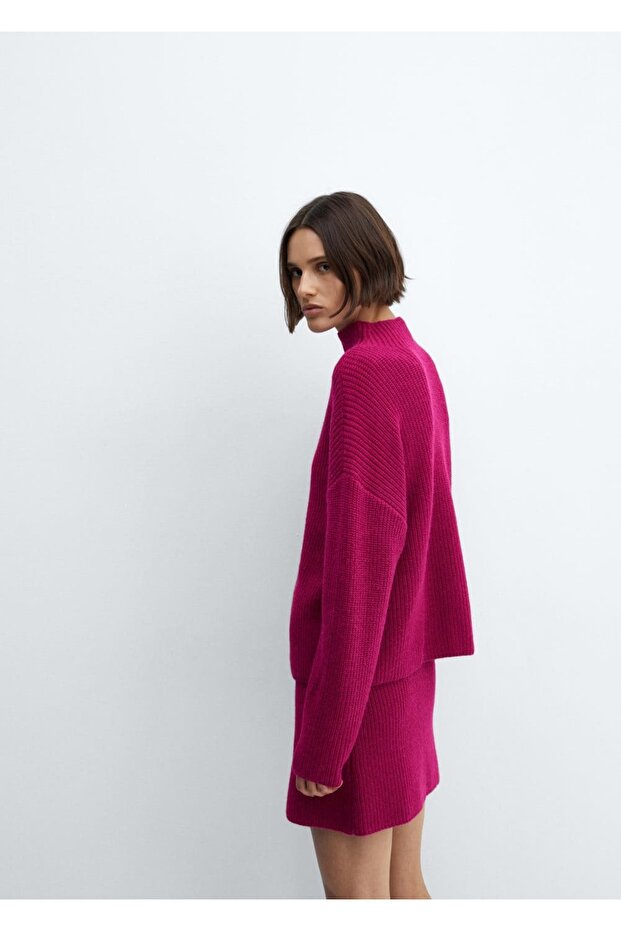 Kısa triko etek - 6