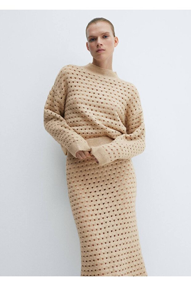 Delikli dokuma etek - 5