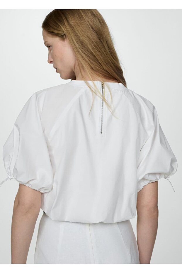 Karpuz kollu bluz - 4