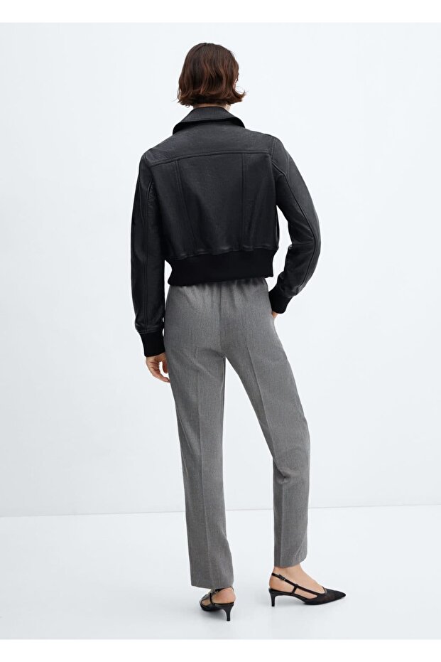 Dökümlü Jogger Pantolon - 4