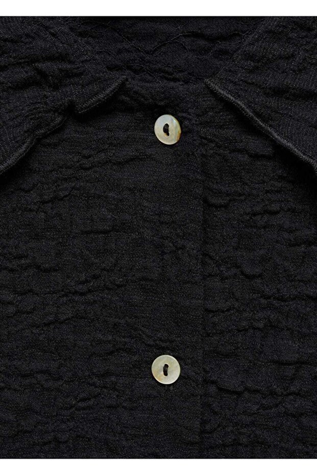 Pamuklu dokuma tişört - 6