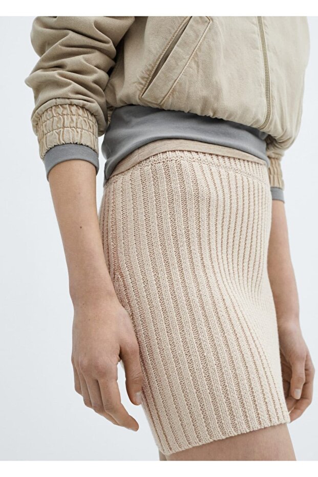 Kısa triko etek - 7