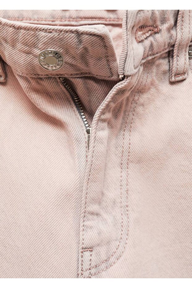 Düz kesim crop jean - 6