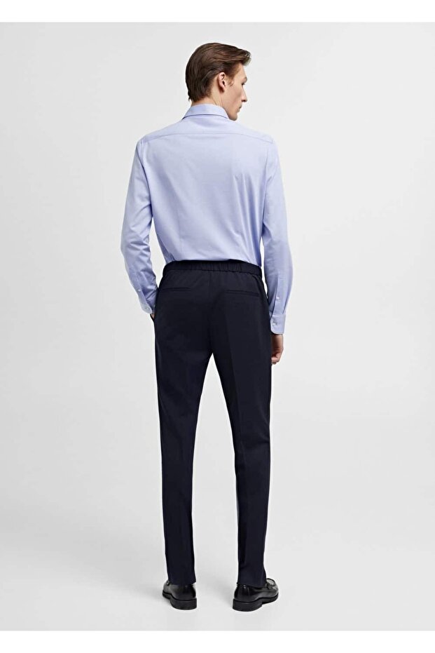 Slim-Fit-Baumwollhemd - 4