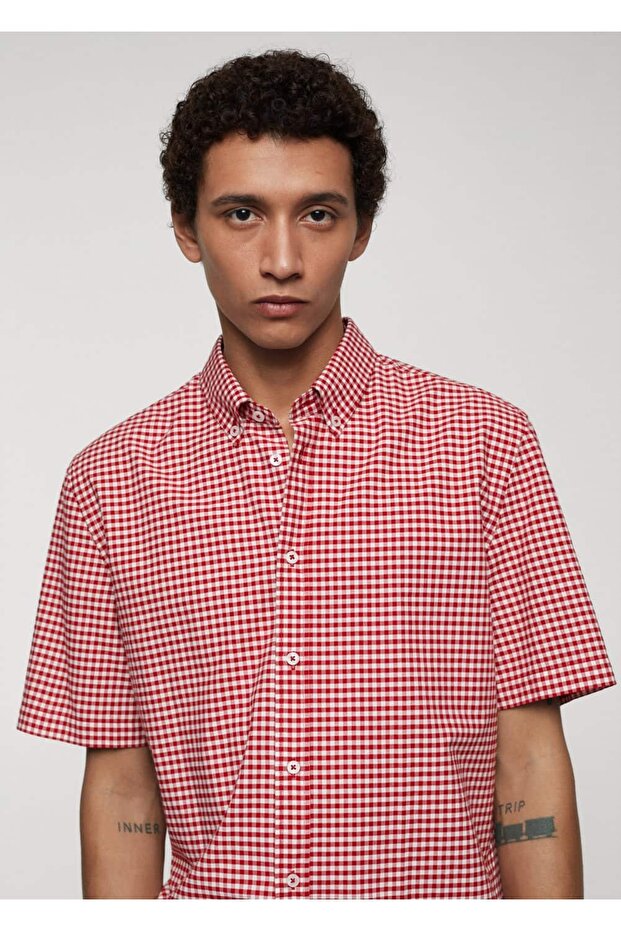 %100 Pamuklu Desenli Tişört - 5