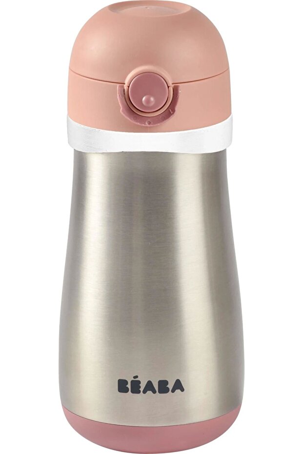 Stainless Steel Thermos Water Bottle Old Pink - 913522