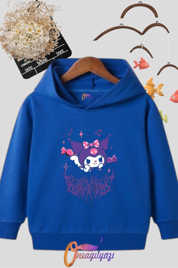 Printed Hooded Children's Sweatshirt