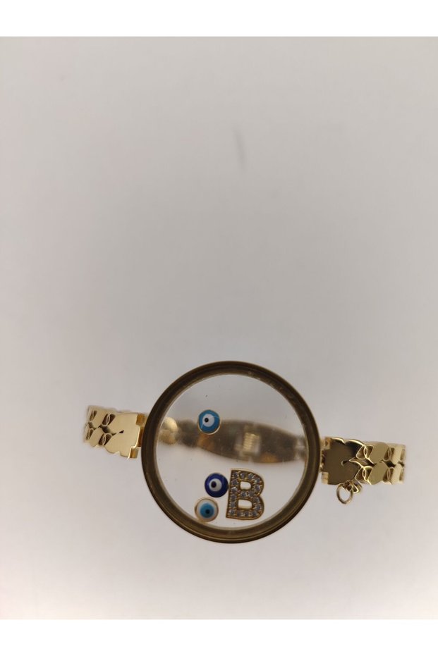 B Letter Clamp, Stainless Steel Bracelet, Bell-Shaped Clamp, Openable Clamp