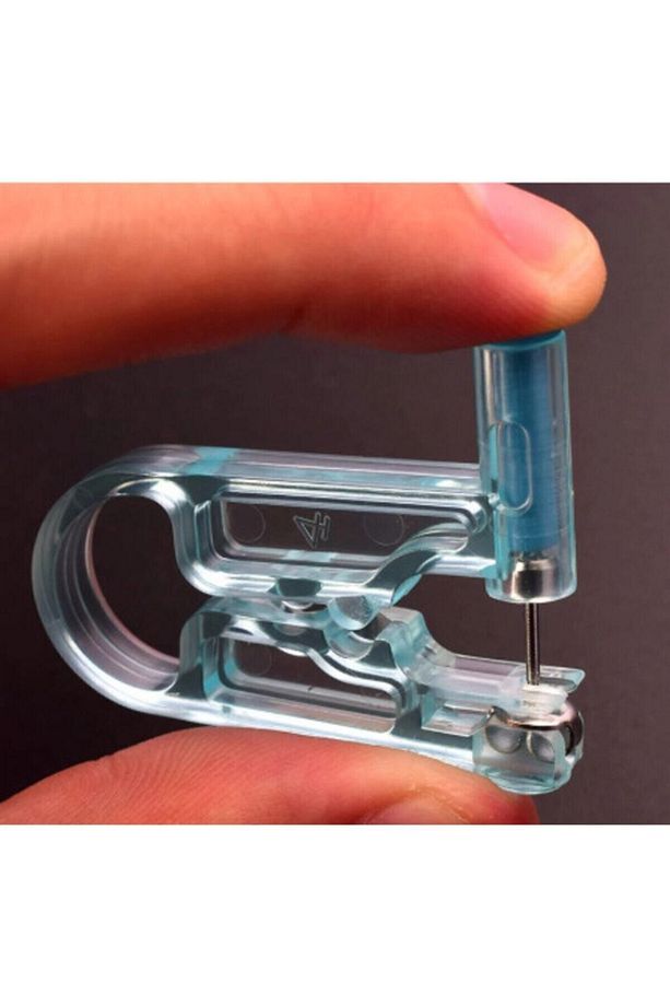 Kulak Delici Küpe Tek Kullanımlık Piercing - 3
