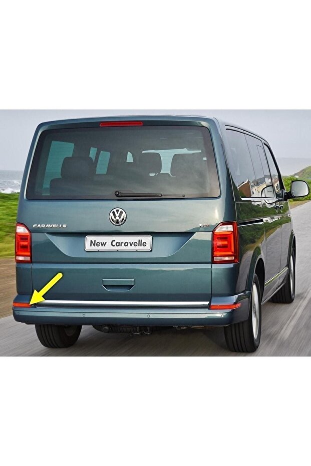 Vw Volkswagen Caravelle T6 2016-2019 Compatible Left Rear Bumper Corner Reflector