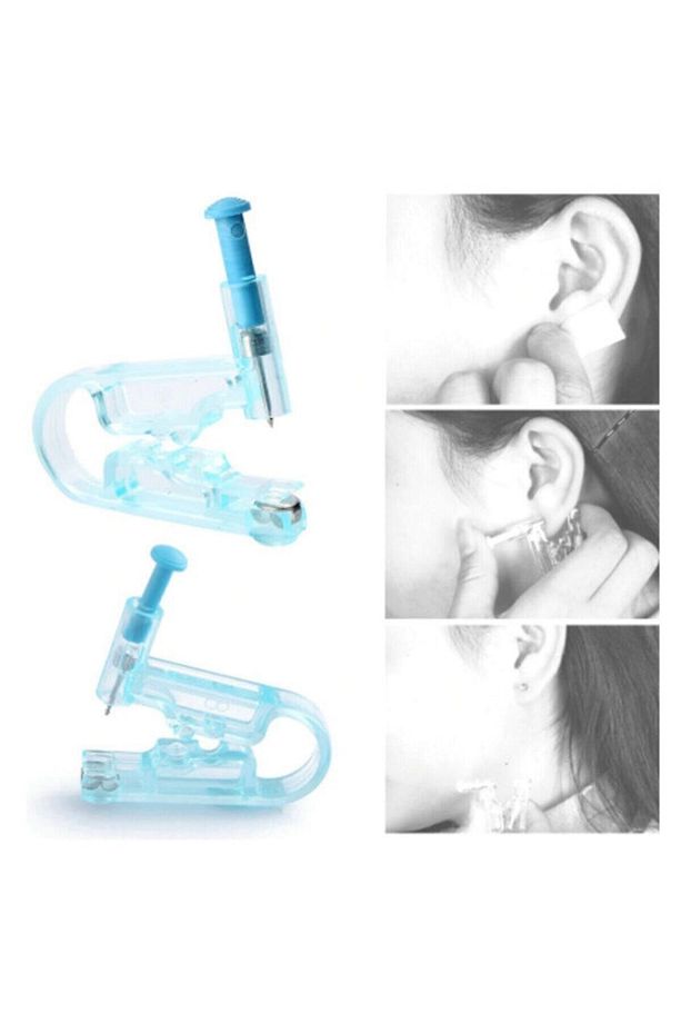 Kulak Delici Küpe Tek Kullanımlık Piercing - 2