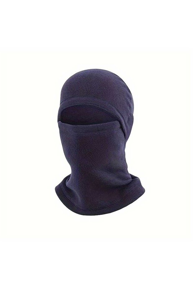 Unisex Thermal Fleece Snow Mask Winter Beanie Neck Collar