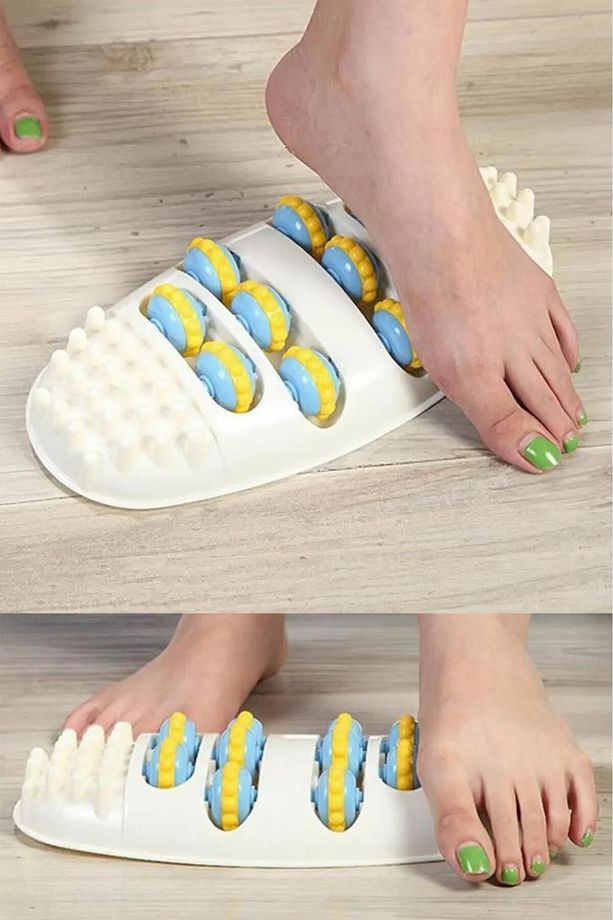 Silindirli Ayak Masaj Aleti - Ayak Rahatlatıcı, Anti-Slip, Sağlam Yapı - 5