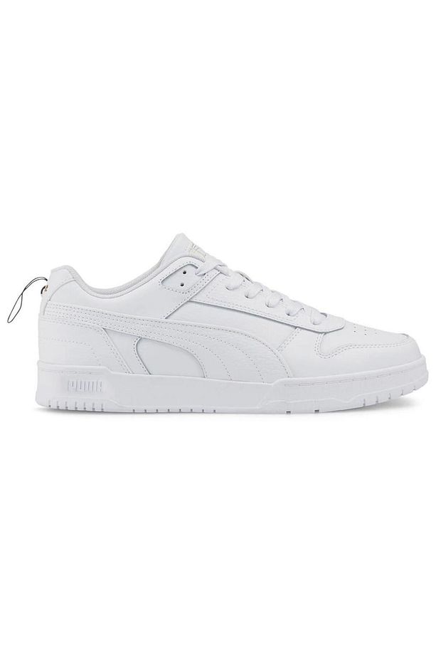 386373 02 Rebound Game Low Puma White/Puma White/Gold Erkek Sneaker - 1