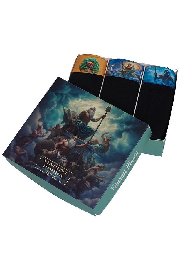 Erkek Boxer 3 Adet - Olympos Series 2023OLYMPS001 - 1